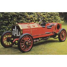 ED 70 1907 120 HP ITALA MOTOR CAR , PRINTED POSTCARD, VC18