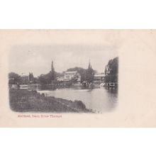 ED 78 HALIFORD FROM RIVER THAMES . PRINTED POSTCARD