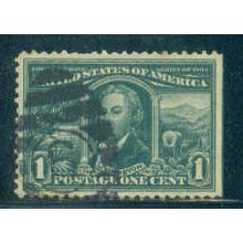 Used 323 1c Robert Livingston Very Fine C2314
