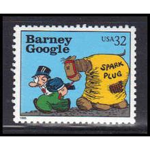 3000i 32c Barney Google Fine MNH V4472