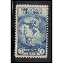 733 3c Byrd Expedition Just Clears MNH O5140