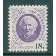 1399 18c Dr. Elizabeth Blackwell Fine MNH MA0451
