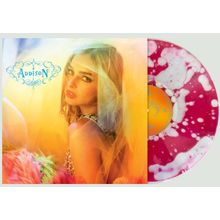 Addison Rae - Addison Bad World LIMITED Pink Liquid Filled Vinyl LP *PRESALE*