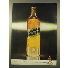 1963 Johnnie Walker Black Label Scotch Ad - You Know