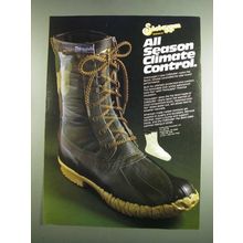 1984 Sheboygan Cordura Nylon Pac Boots Ad
