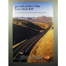 2007 MasterCard Credit Card Ad - gas and potato chips from Shell