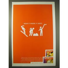 2004 ThermaCare HeatWrap Ad - Wear it where it hurts