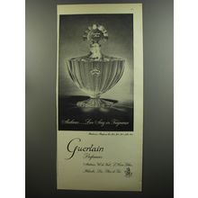 1953 Guerlain Shalimar Perfume Advertisement - love song in fragrance