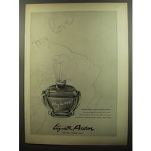 1953 Elizabeth Arden My Love Perfume Advertisement