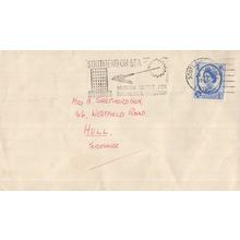 Southend On Sea Plane Airport Business Centre 1965 Slogan Envelope