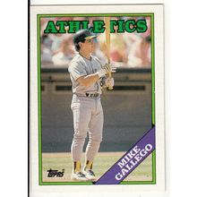 1988 Topps baseball card 702 Mike Gallego