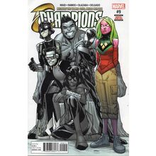 CHAMPIONS #9 - MARVEL COMICS - 2017