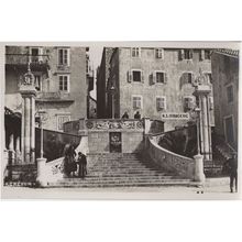NS Ivancevic Korcula Croatia Vintage Real Photo Postcard