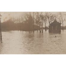 Cologne German Floods Antique Disaster RPC Postcard