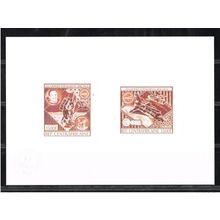 Centrafricaine 1980 Mi. 670-671 Epreuve d'Artiste Collective USA Espace NASA