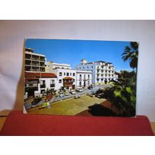 PLAZA DE LA IGLESIA, PUERTO DE LA CRUZ, TENERIFE, SPAIN used postcard 1971 pm =