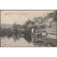 Vue Prise de l'Ile de Juillet, Aubusson, 1913 - Duburg CPA