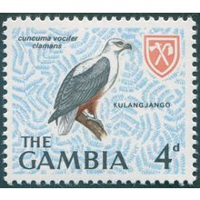 Gambia 1966 4d African Fish Eagle SG238 MNH