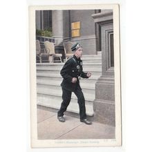 London's Messenger Always Running Postcard A & G Taylor's Orthochrome Series