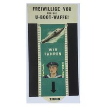 Original WW2 British Air Drop Black Propaganda Leaflet.- No Code [G.7]. - 1942.