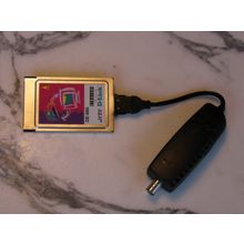 D-Link DE-660 PCMCIA Ethernet PC Card Combo with RJ-45/BNC Dongle network no pci