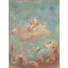 Odilon Redon - The Chariot of Apollo Poster Canvas Movie Film Print A0 A1 A2 A3