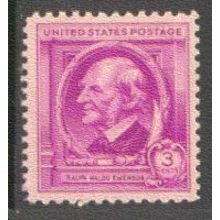 861 3c Ralph Emerson Fine MNH Q7330