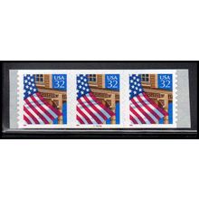 2915Av 32c U.S. Flag Over Porch Very Fine MNH PNC 87898/3 11x10 PA3555