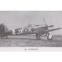 Le Typhoon Plane Battle Of Normandy Fundraising Appeal Thank You Postcard