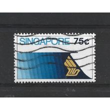 Singapore.SG199 75c Emblem on tail-fin.Fine Used.Jun25