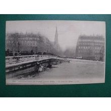 CP 1910 - Flood in Paris ( Le Pont de l'Alma )