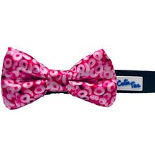 Cutie Ties Dog Bow Tie One Size Pink Cheerios