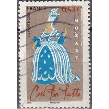 France 2006 Michel 4087 O Cote (2008) 1.60 € Cosi fan tutte Costume d'Erté