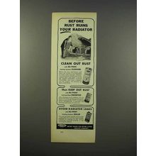 1946 Du Pont Cooling System Cleanser, Sealer Ad