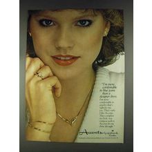 1979 Hallmark Accents Jewelry Ad - More Comfortable