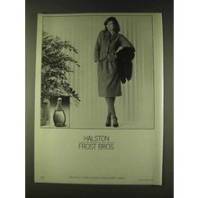 1979 Halston Fashion Ad - Frost Bros.