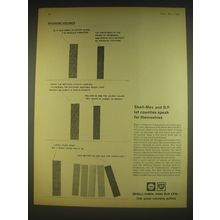 1963 Shell-Mex and BP Petroleum Ad - let counties speak for themselves