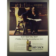 1964 Williams & Humbert Dry Sack Sherry Ad - Sack? Sack? Dry Sack?