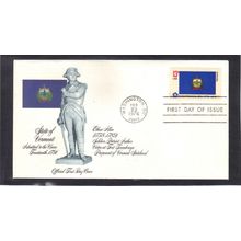 FDC Fleetwood 1646 13c Vermont (Cachet-U/A) CV39718