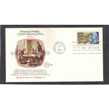 FDC Fleetwood Great Americans 1690 13c Ben Franklin (Cachet-U/A) CV42390