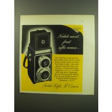 1949 Kodak Reflex II Camera Ad - Kodak's newest, finest reflex camera