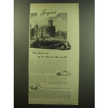 1949 Jaguar Mark V Car Ad - The finest car of its class in the world