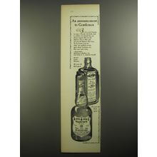 1956 Martin's Scotch Ad - An Announcement to Gentlemen