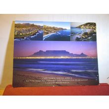 multiview, CAPE TOWN, SOUTH AFRICA large used postcard 2006 pm =