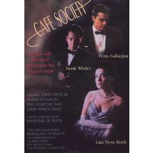 Cafe Society Peter Gallagher Frank Whaley Lara Boyle Theatre Postcard