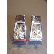 1964 65 66 67 DODGE PLYMOUTH CHRYSLER COAT HOOKS OEM PAIR FURY CORONET GTX