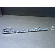 1968 Plymouth Barracuda Fender Emblem OEM 2898938