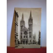 WEST FRONT, TRURO CATHEDRAL, CORNWALL. unused postcard by F Frith =