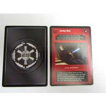 Star Wars 1997 Cloud City Decipher CCG B/B Card Levitation Attack DS
