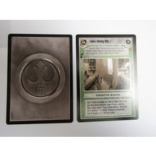 Star Wars 1996 A New Hope Decipher CCG B/B Card Luke`s Hunting Rifle LS